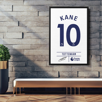 Harry Kane Tottenham Hotspur Jersey Canvas Print | Wall Art Decor