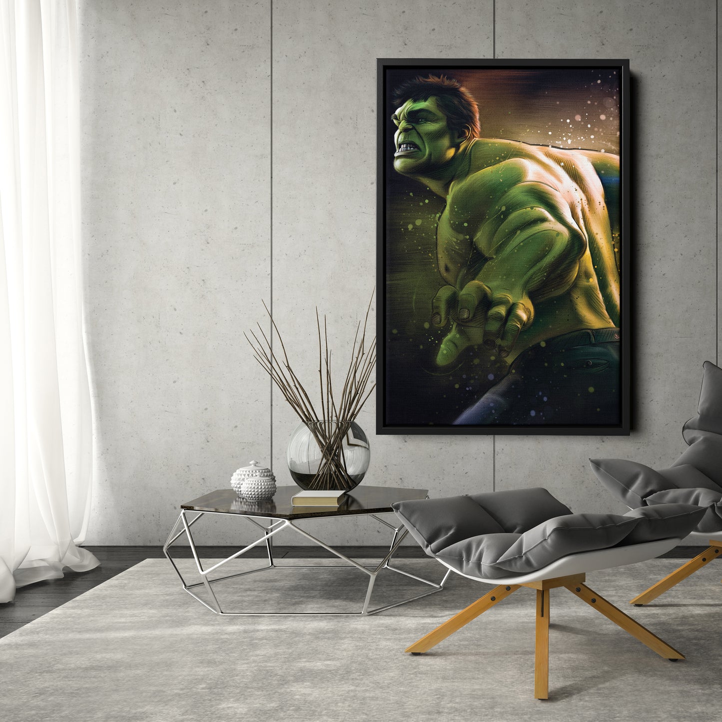 Hulk Canvas Print | Marvel Superhero Wall Art
