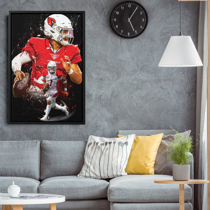 Kyler Murray Cardinals Canvas Print | Arizona Football Wall Art