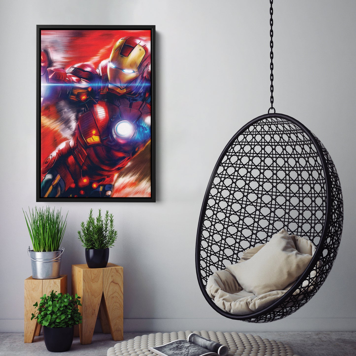 Iron Man Canvas Print | Marvel Superhero Wall Art
