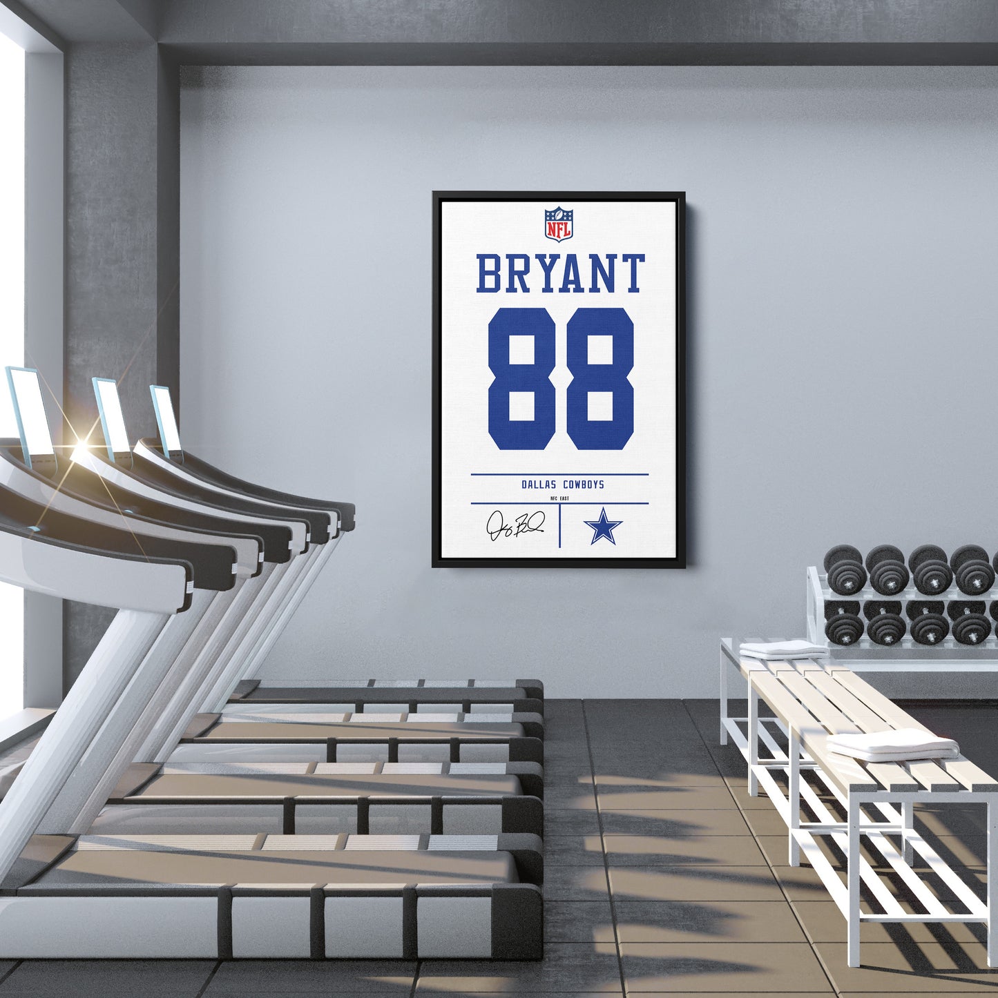 Dez Bryant Cowboys Jersey Canvas Print | Wall Art Decor