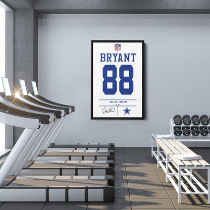 Dez Bryant Cowboys Jersey Canvas Print | Wall Art Decor