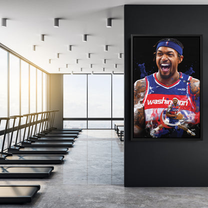 Bradley Beal Wizards Canvas Print | Washington Basketball Wall Art