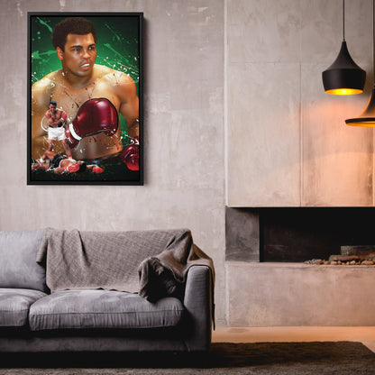 Muhammad Ali Canvas Print | Boxing Legend Wall Art
