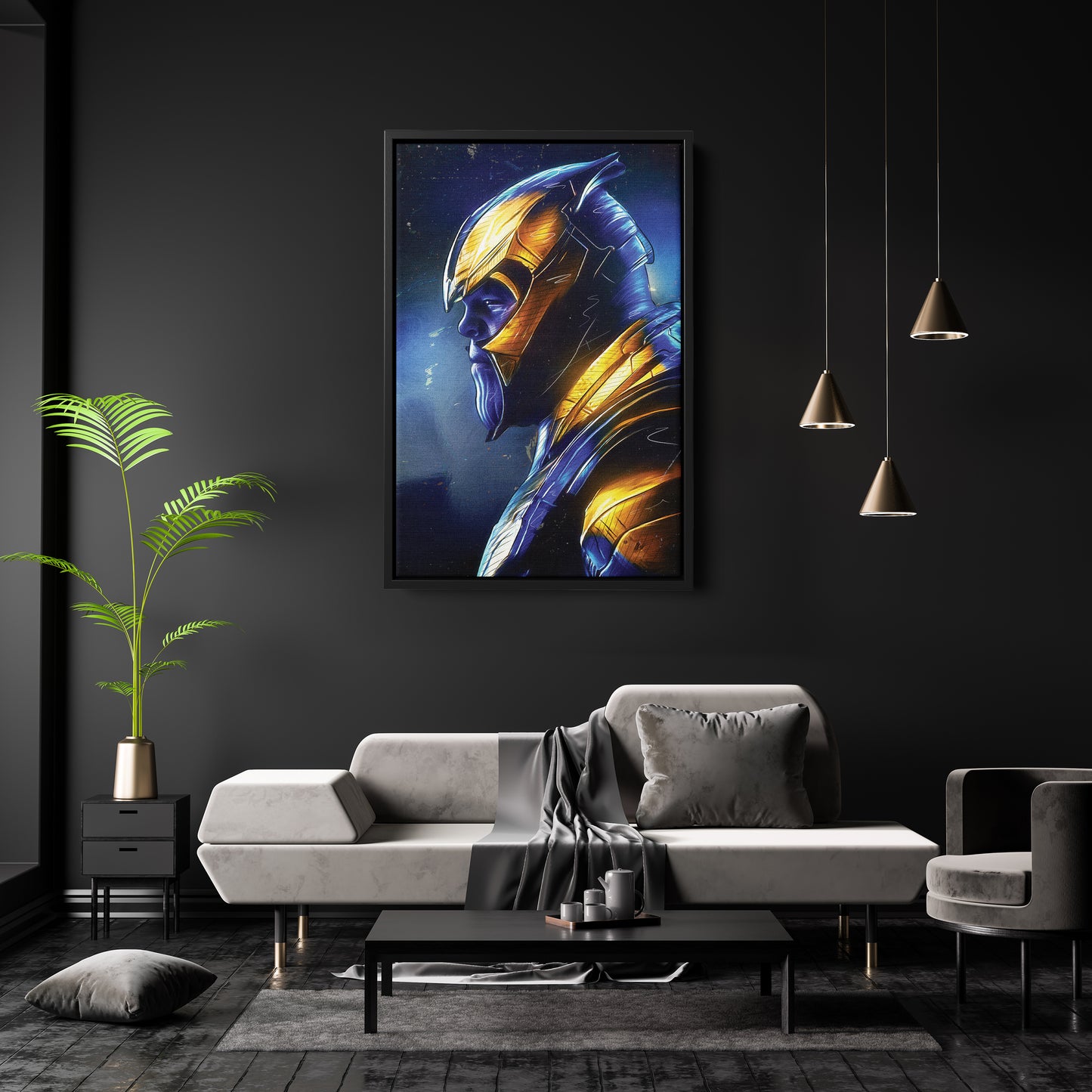 Thanos Canvas Print | Marvel Villain Wall Art