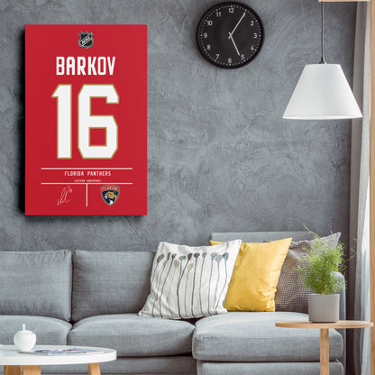 Alexander Ovechkin Capitals Jersey Canvas Print | Wall Art Decor