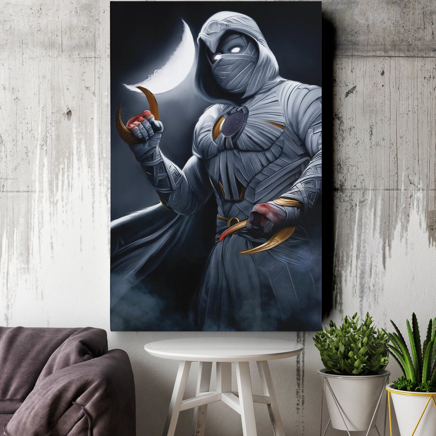 Moon Knight Canvas Print | Marvel Superhero Wall Art