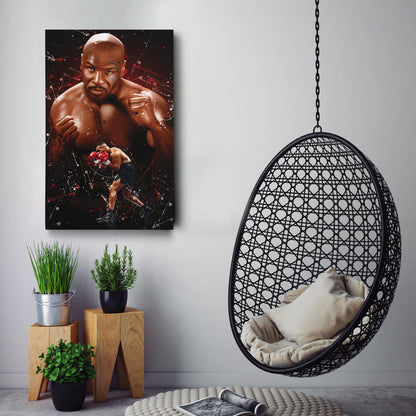 Mike Tyson Canvas Print | Boxing Legend Wall Art