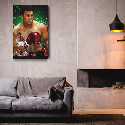 Muhammad Ali Canvas Print | Boxing Legend Wall Art