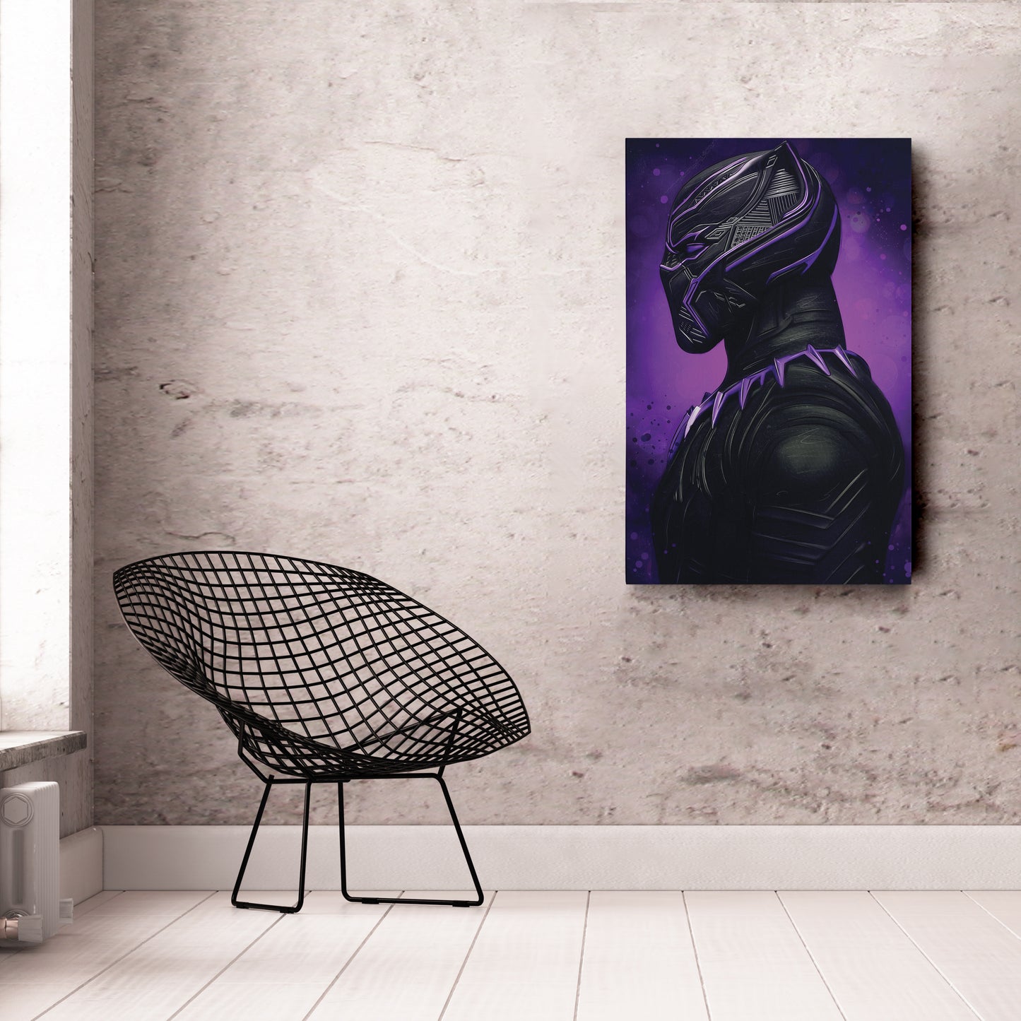 Black Panther Canvas Print | Marvel Superhero Wall Art