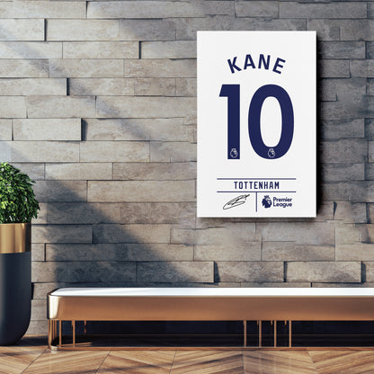 Harry Kane Tottenham Hotspur Jersey Canvas Print | Wall Art Decor