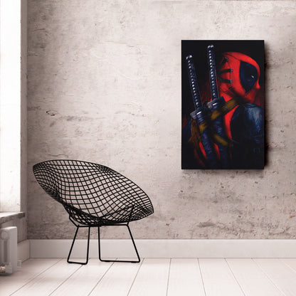 Deadpool Canvas Print | Marvel Anti-Hero Wall Art