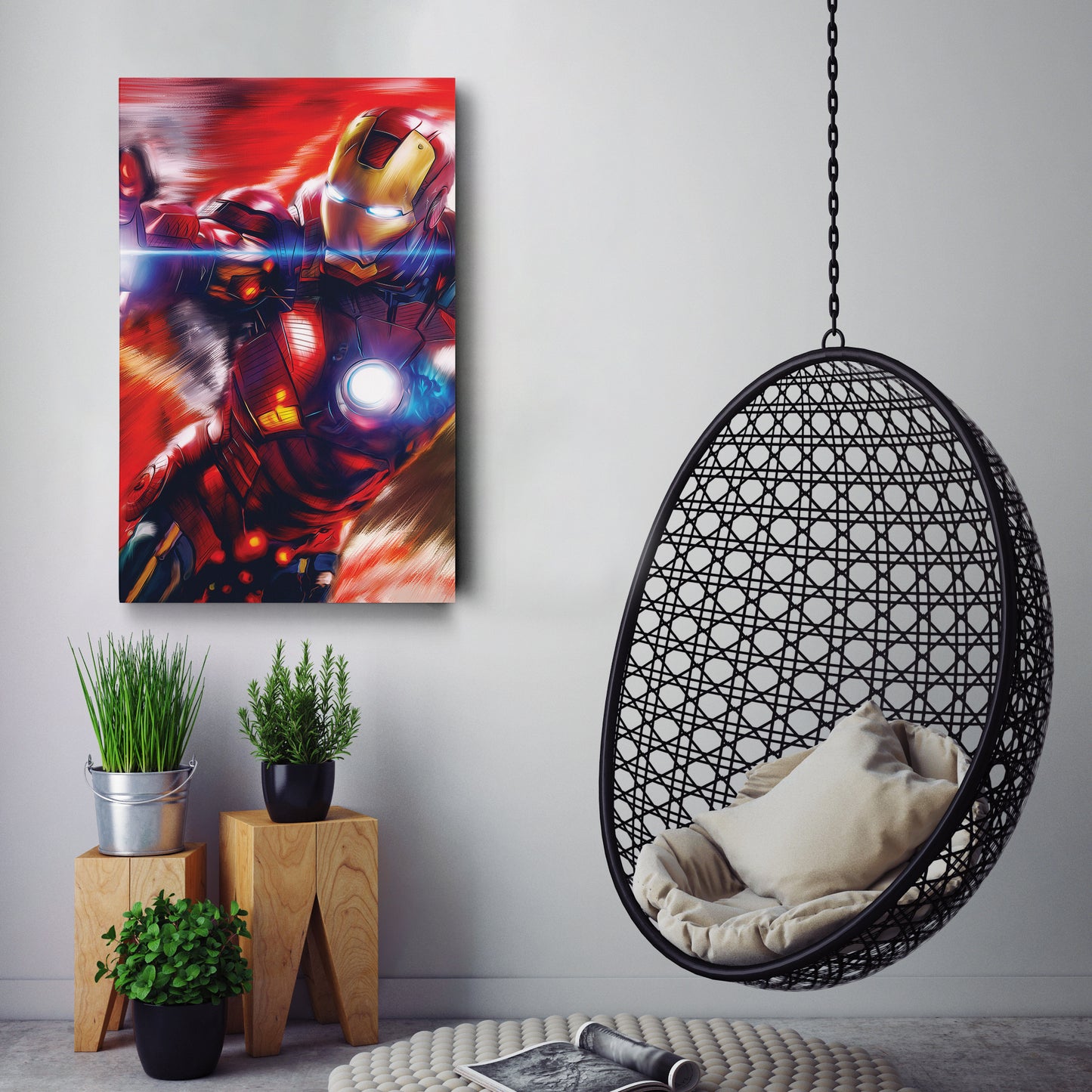 Iron Man Canvas Print | Marvel Superhero Wall Art