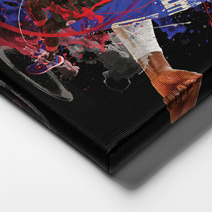 Paul George Clippers Canvas Print | Los Angeles Basketball Wall Art