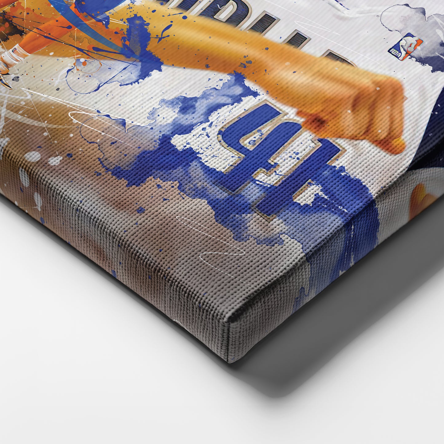 Dirk Nowitzki Mavericks Canvas Print | Dallas Basketball Wall Art