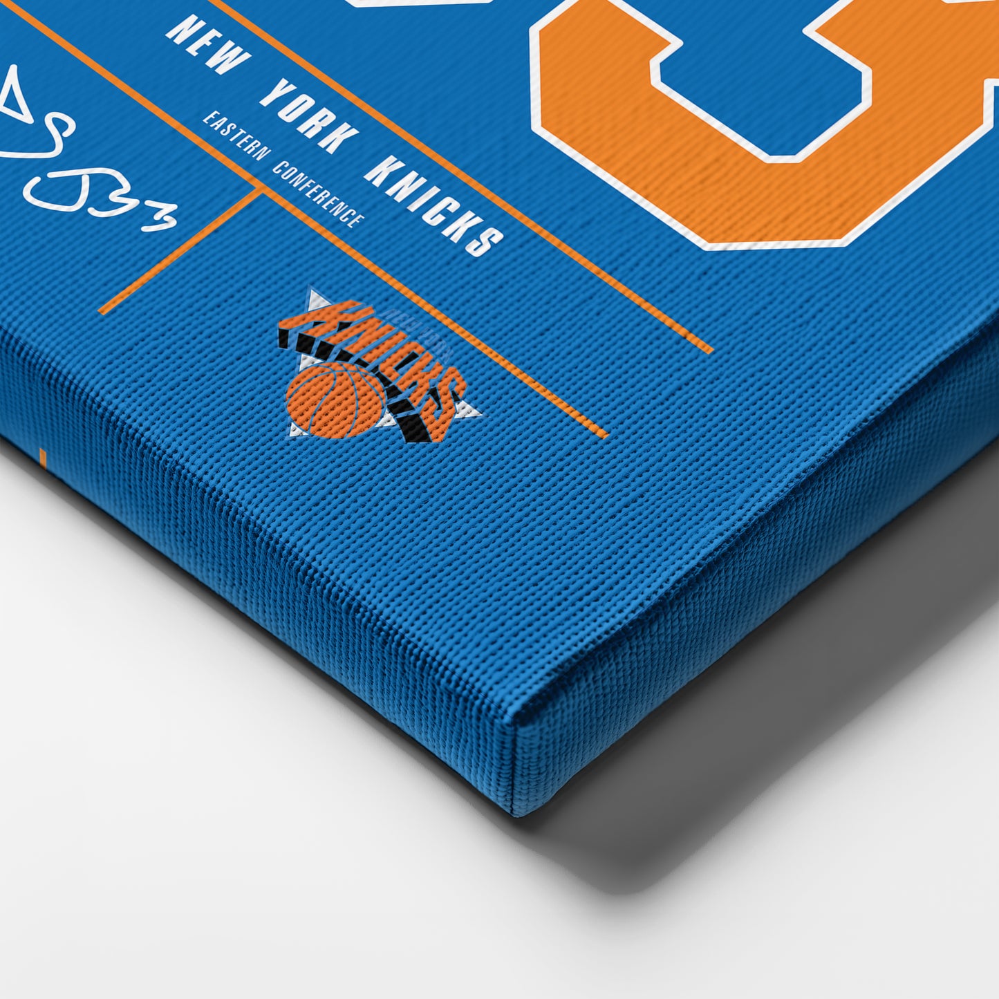 Patrick Ewing Knicks Jersey Canvas Print | Wall Art Decor