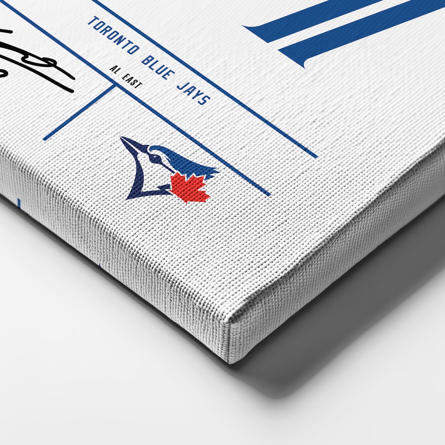 Vladimir Guerrero Jr. Blue Jays Jersey Canvas Print | Wall Art Decor