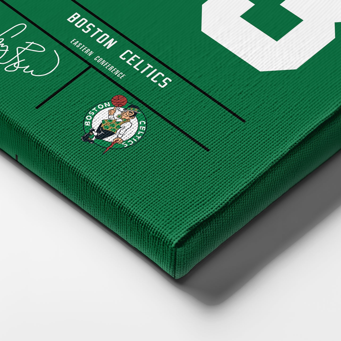 Larry Bird Celtics Jersey Canvas Print | Wall Art Decor