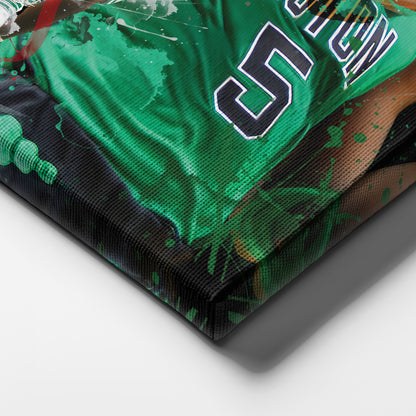 Kevin Garnett Celtics Canvas Print | Boston Basketball Wall Art