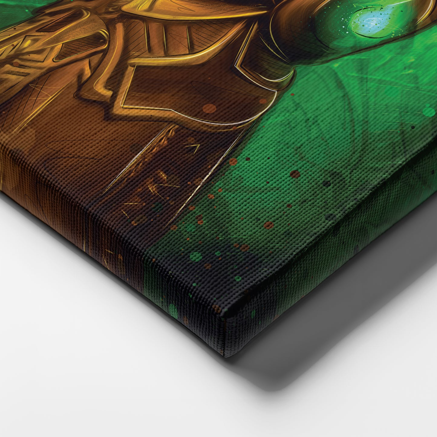 Infinity Gauntlet Canvas Print | Marvel Cosmic Power Wall Art