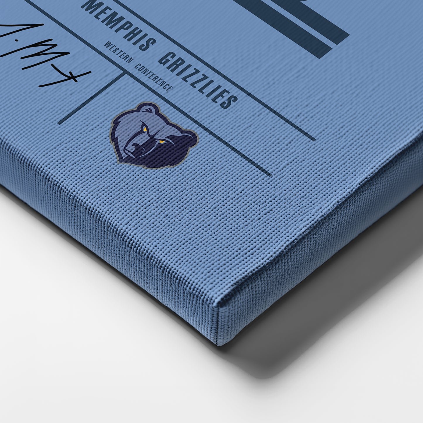 Ja Morant Grizzlies Jersey Canvas Print | Wall Art Decor