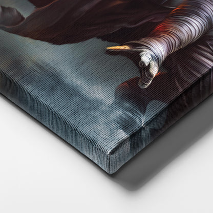 Kylo Ren Canvas Print | Star Wars Sith Warrior Wall Art