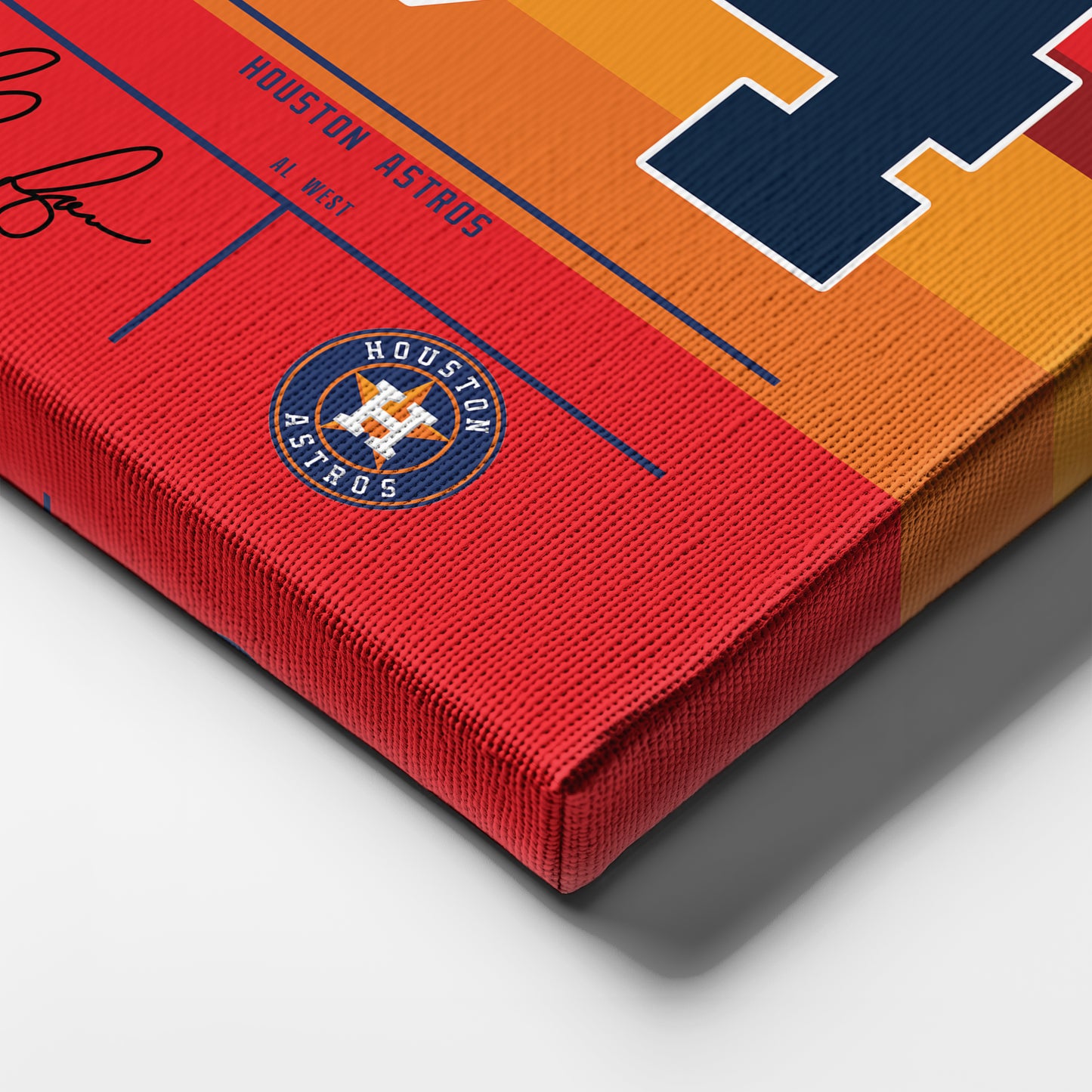Nolan Ryan Astros Jersey Canvas Print | Wall Art Decor