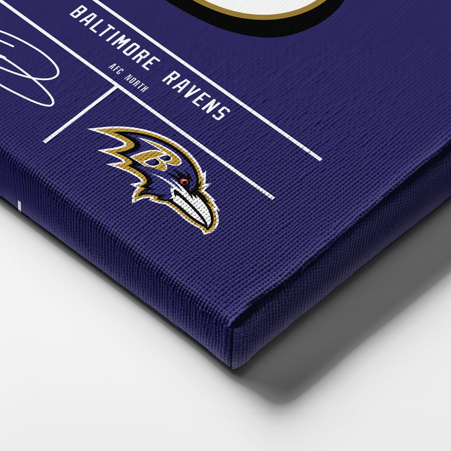 Odell Beckham Jr. Ravens Jersey Canvas Print | Wall Art Decor