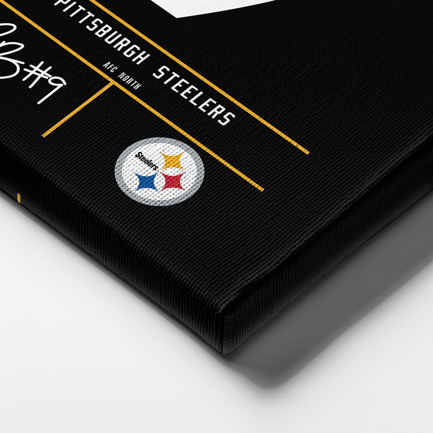 Chris Boswell Pittsburgh Steelers Jersey Canvas Wall Art