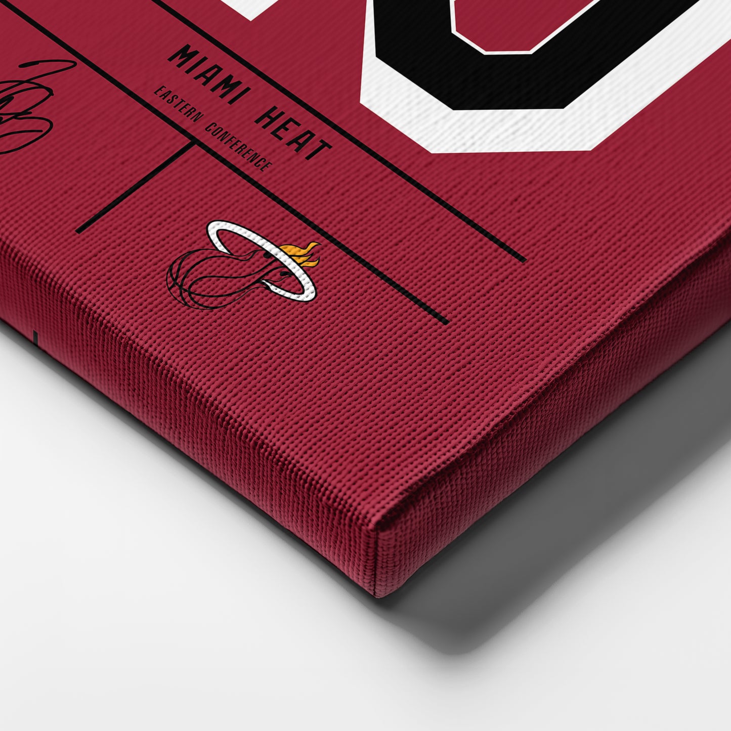 Tim Hardaway Heat Jersey Canvas Print | Wall Art Decor