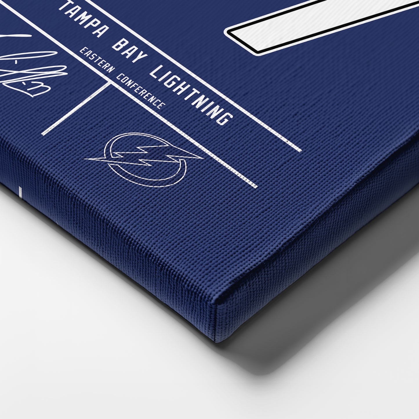 Victor Hedman Lightning Jersey Canvas Print | Wall Art Decor