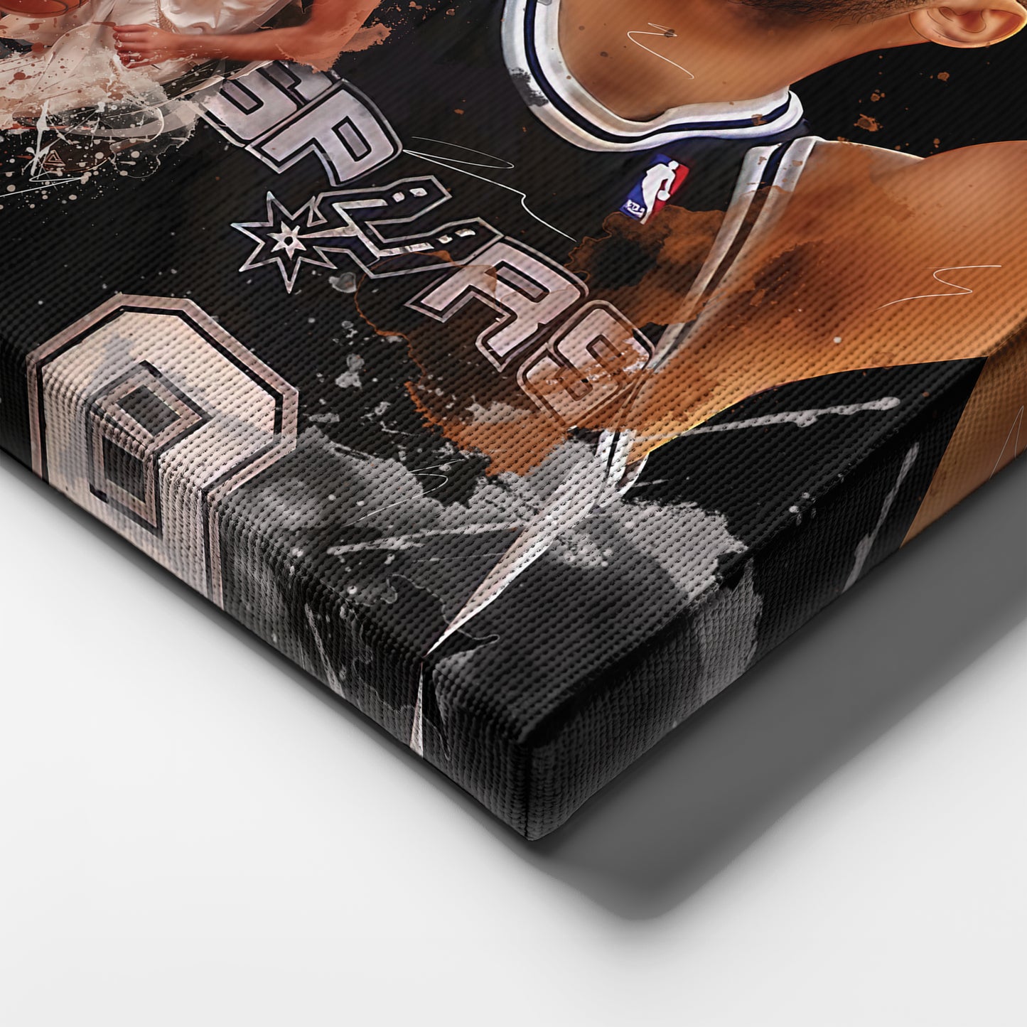 Tony Parker Spurs Canvas Print | San Antonio Basketball Wall Art