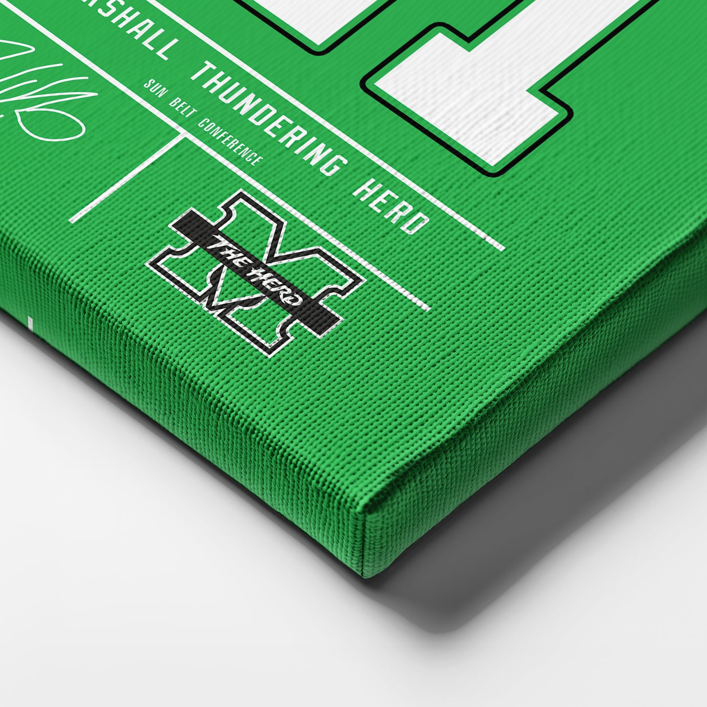 Hassan Whiteside Thundering Herd Jersey Canvas Print | Wall Art Decor