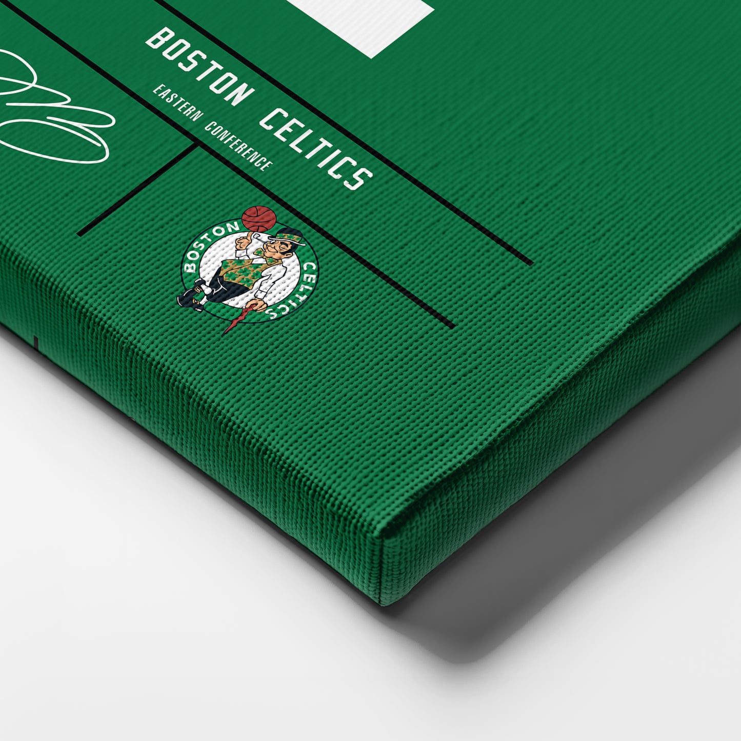 Jaylen Brown Celtics Jersey Canvas Print | Wall Art Decor