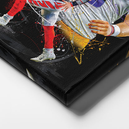 Joe Burrow Bengals Canvas Print | Cincinnati Football Wall Art