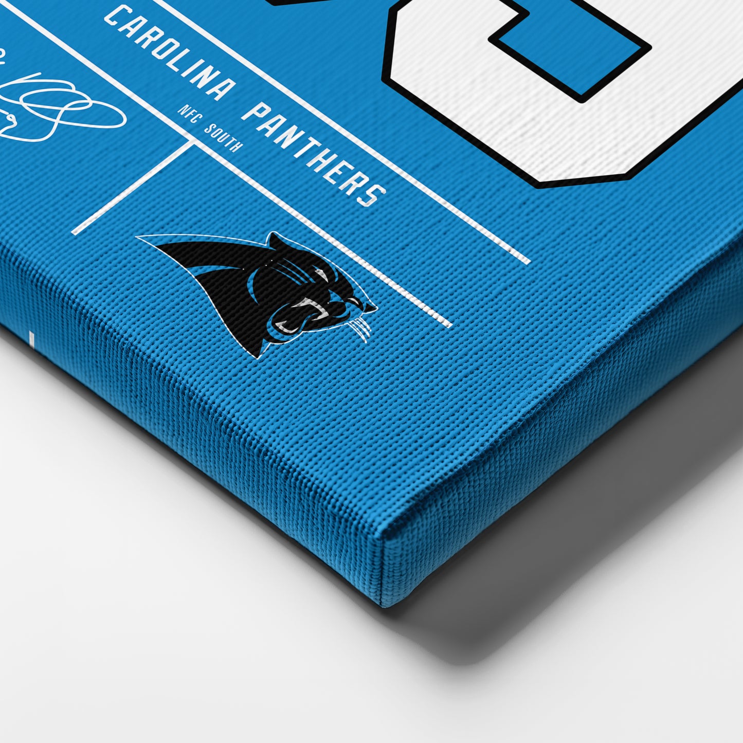Luke Kuechly Panthers Jersey Canvas Print | Wall Art Decor