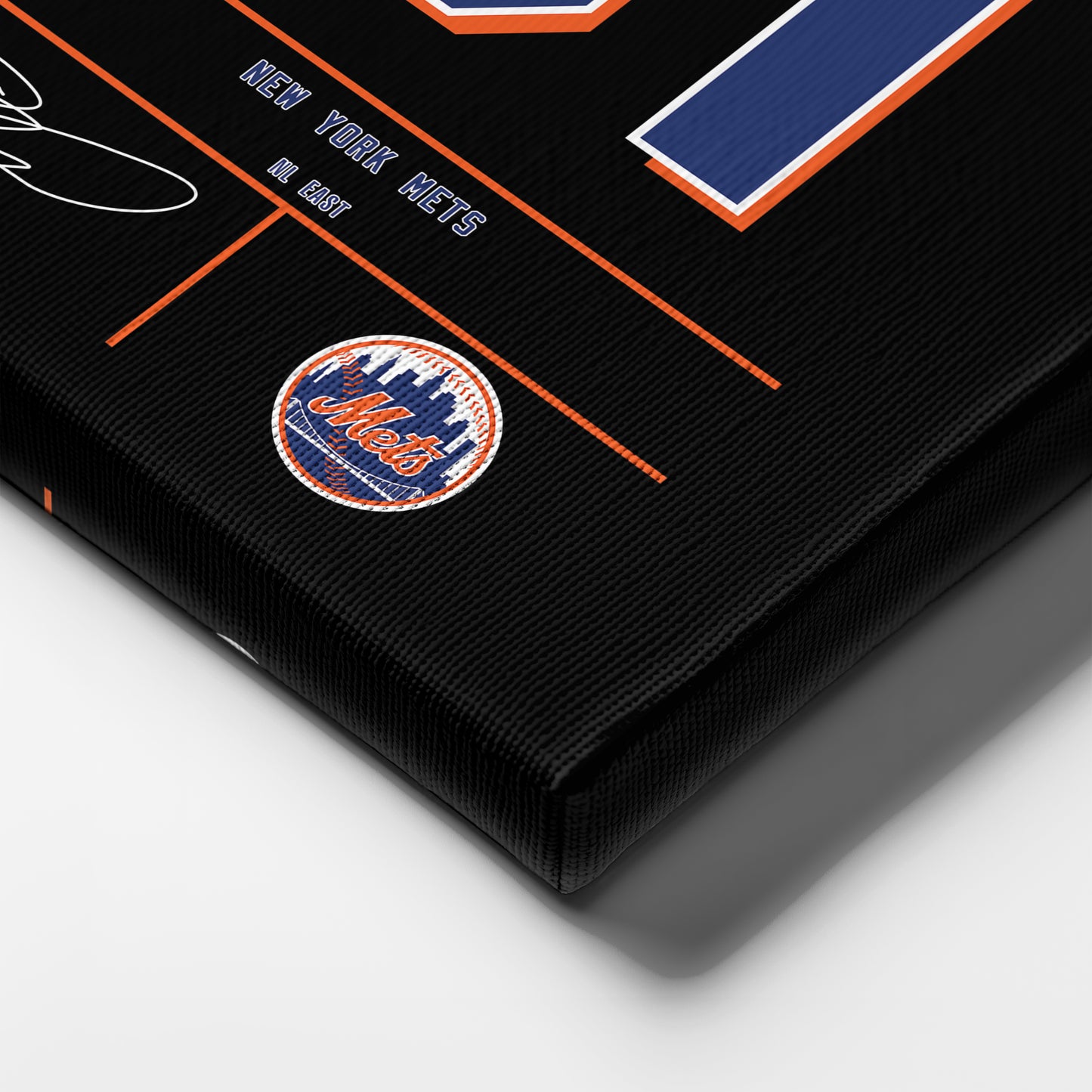 Mike Piazza Mets Jersey Canvas Print | Wall Art Decor