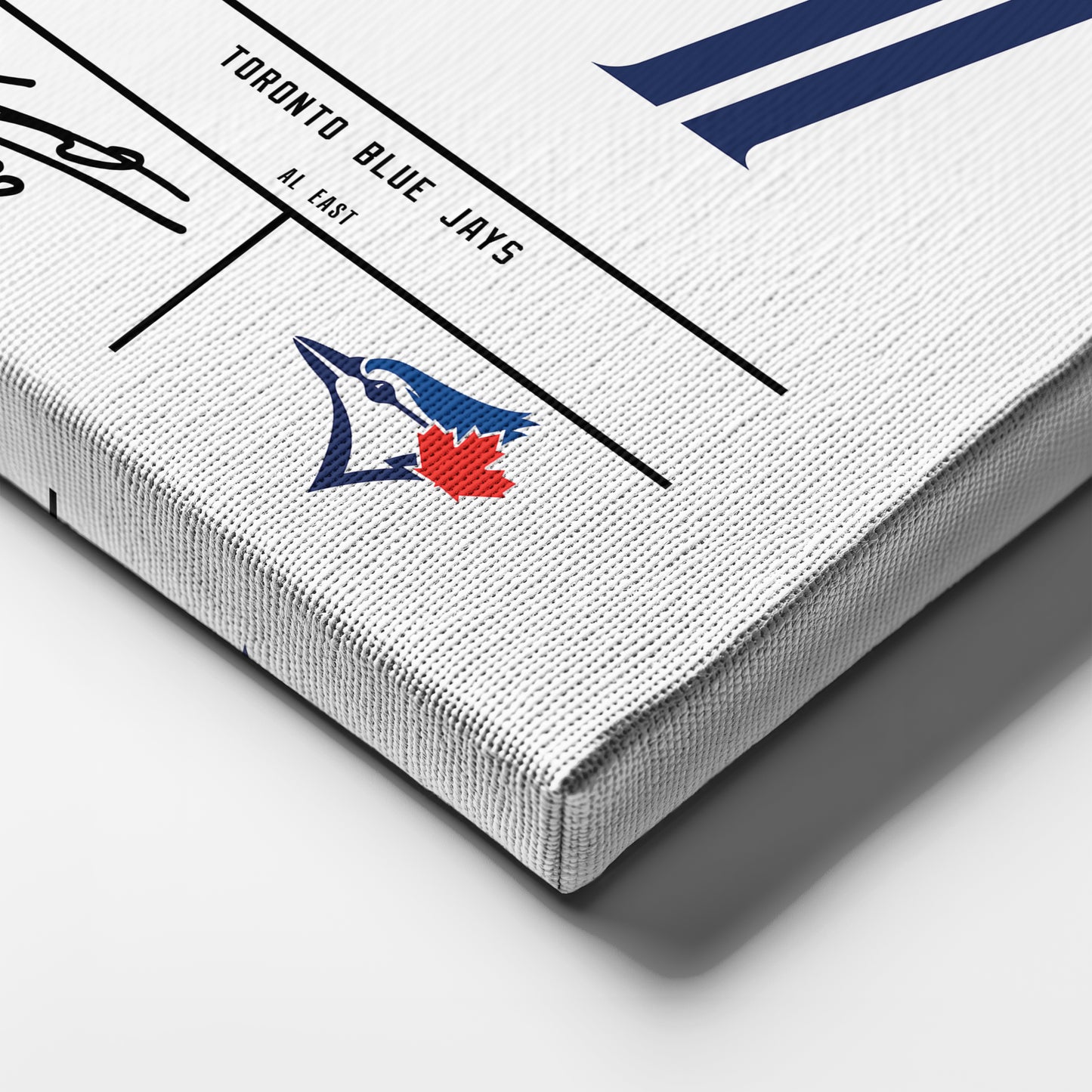 Vladimir Guerrero Jr. Blue Jays Jersey Canvas Print | Wall Art Decor