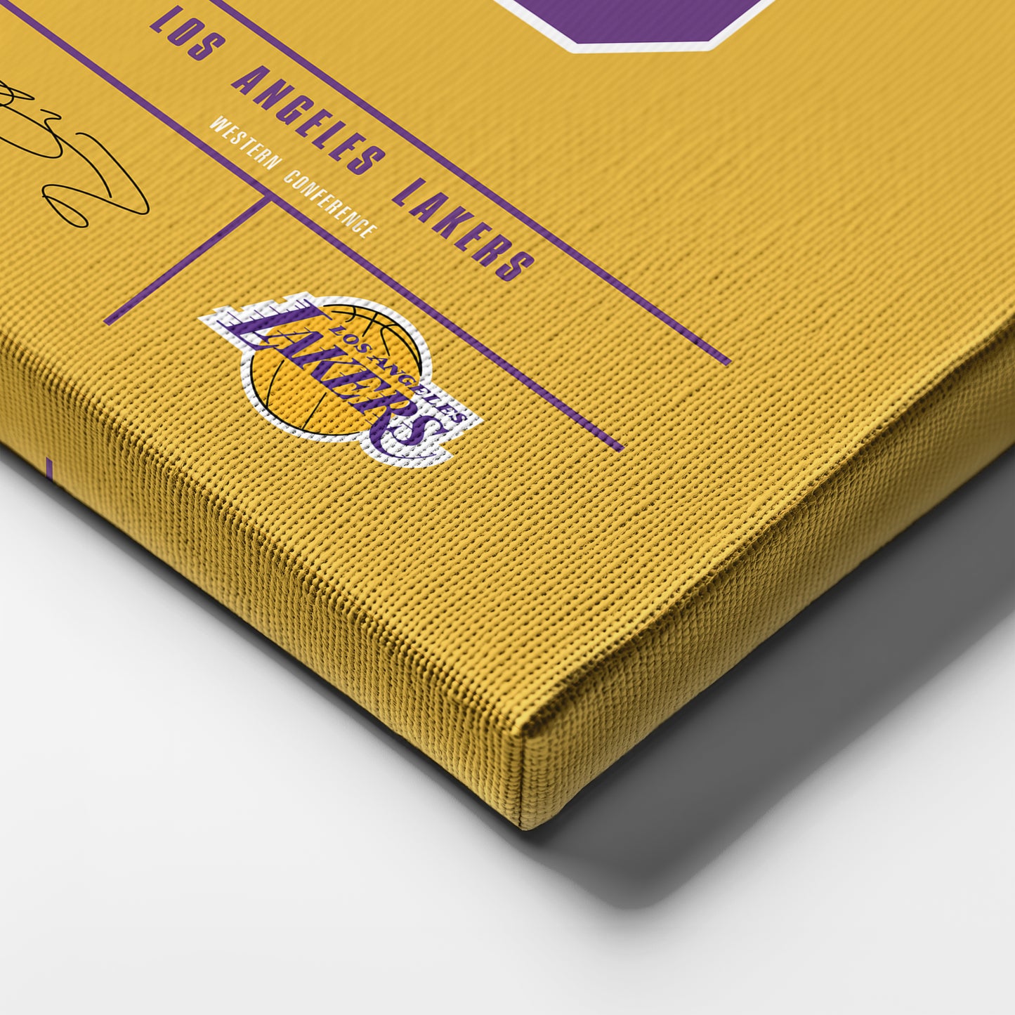 Lebron James Lakers #6 Jersey Canvas Print | Wall Art Decor