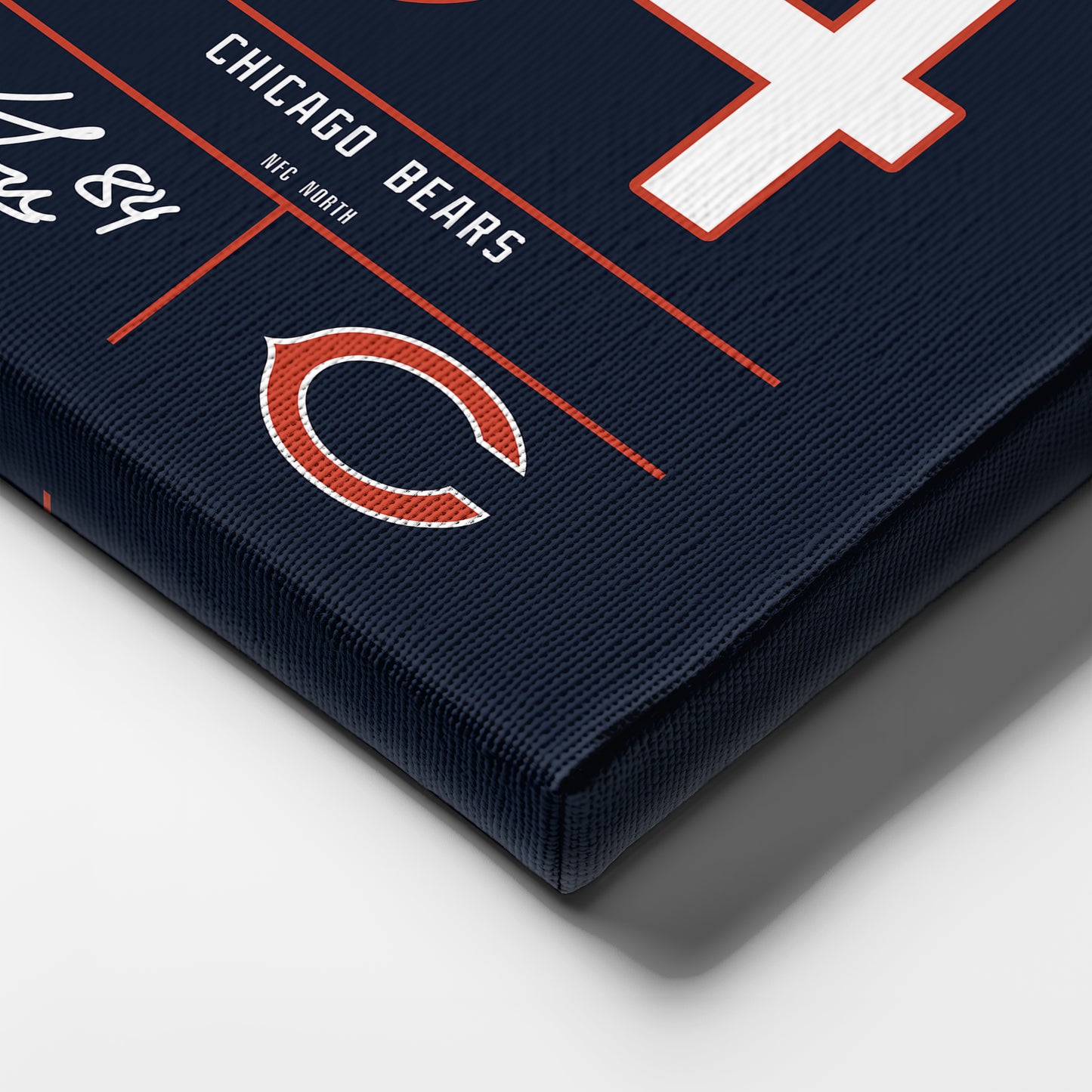 Colston Loveland Chicago Bears Jersey Canvas Wall Art