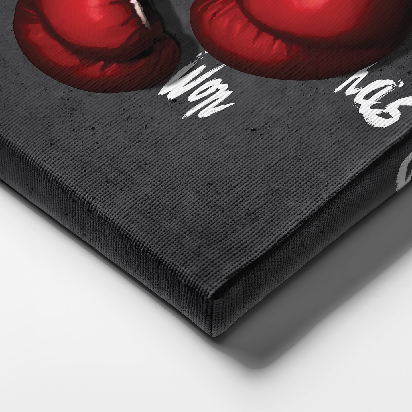 Boxing Gloves Canvas Print | Motivational Fight Wall Art Decor