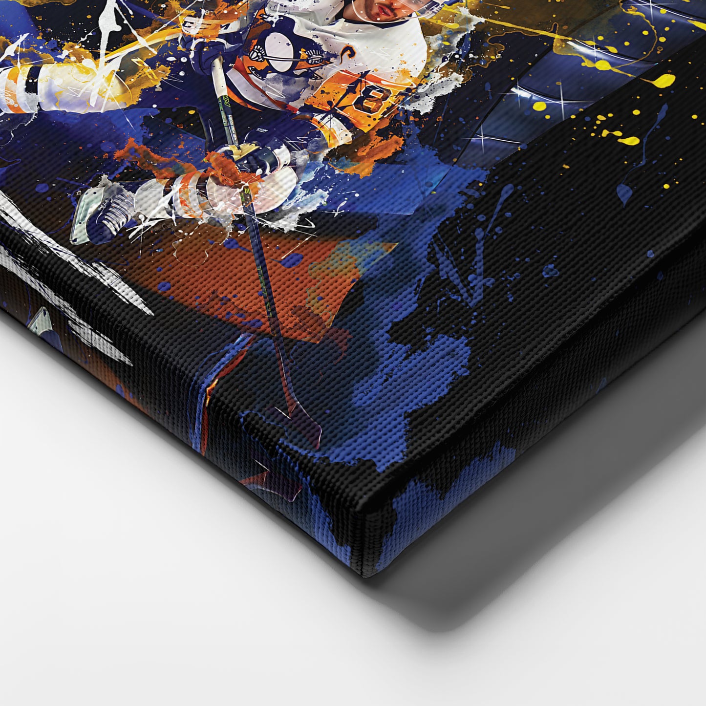 Sidney Crosby Pittsburgh Penguins Canvas Print | NHL Hockey Wall Art