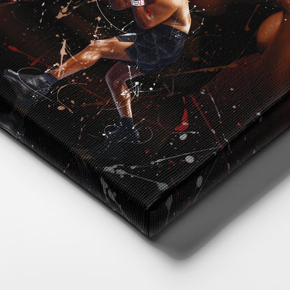 Mike Tyson Canvas Print | Boxing Legend Wall Art