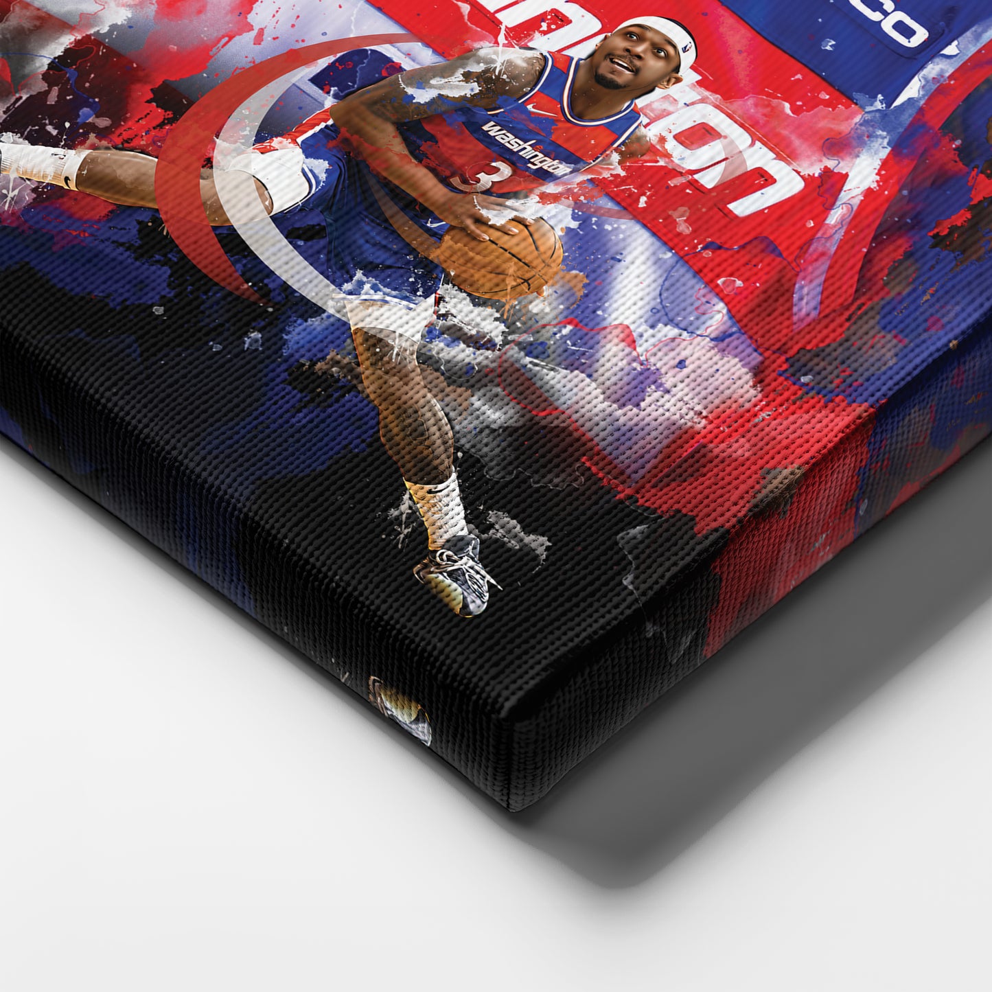 Bradley Beal Wizards Canvas Print | Washington Basketball Wall Art