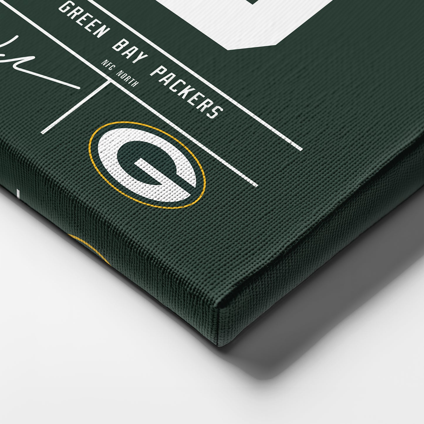 Christian Watson Packers Jersey Canvas Print | Wall Art Decor