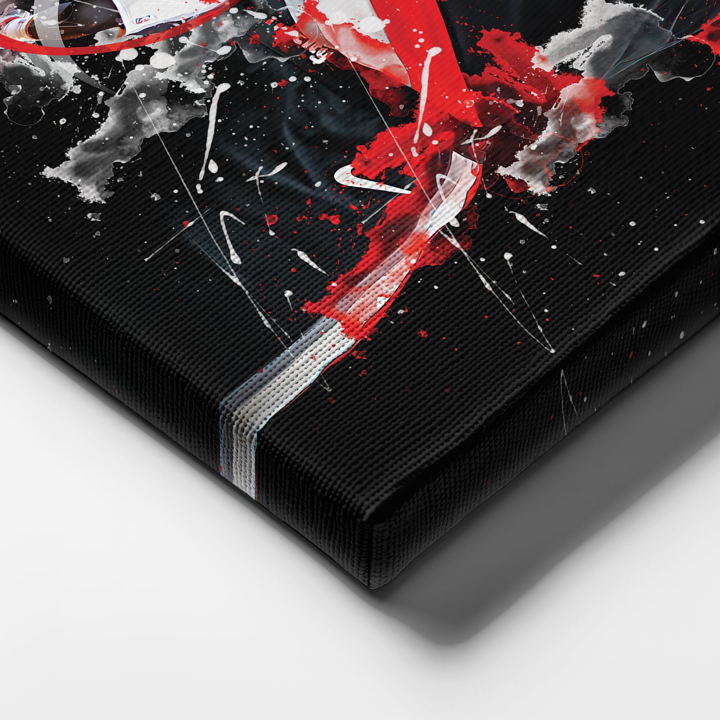 Damian Lillard Blazers Canvas Print | Portland Basketball Wall Art