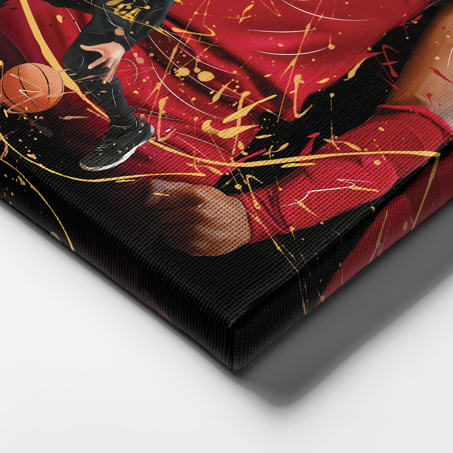 Donovan Mitchell Cavaliers Canvas Print | Cleveland Basketball Wall Art