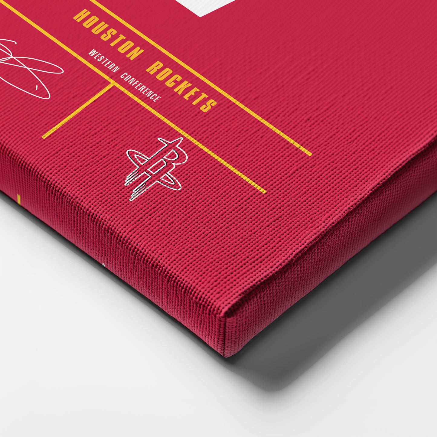 Kevin Durant Houston Rockets Jersey Canvas Wall Art