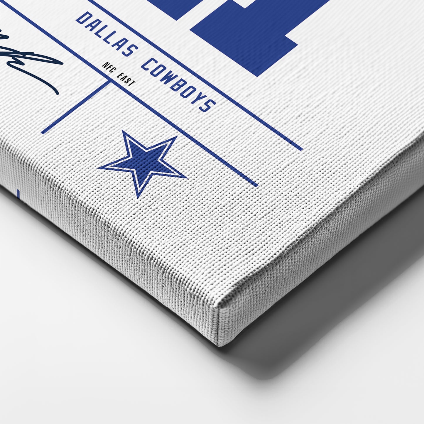 Micah Parsons Cowboys Jersey Canvas Print | Wall Art Decor