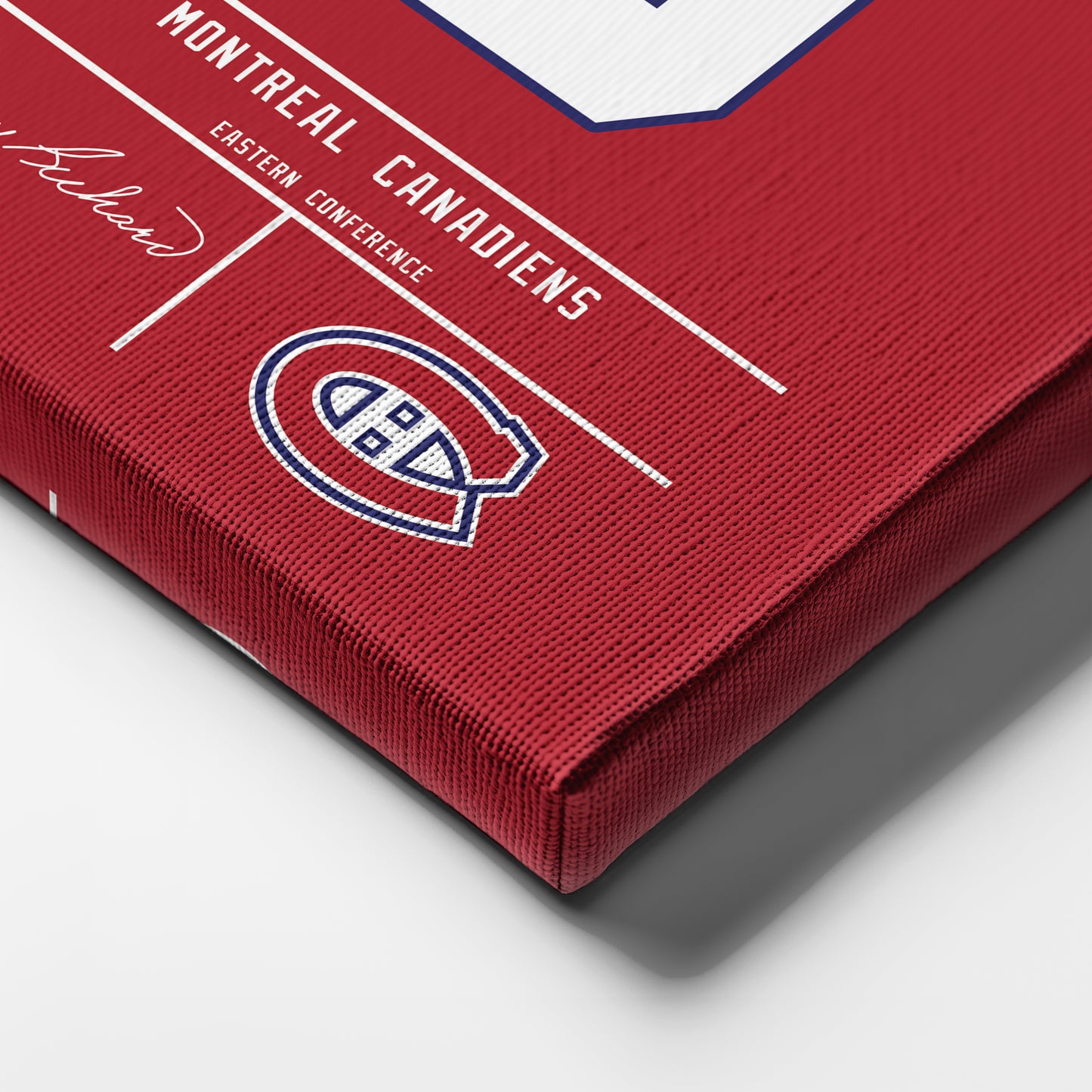 Maurice Richard Canadiens Jersey Canvas Print | Wall Art Decor